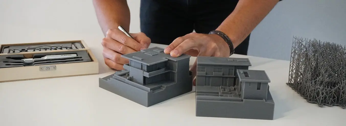 3d printed model